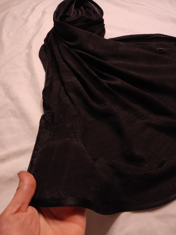 شال مشکی ساده خنک مینی گالری