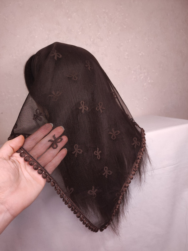 تل اسکارف قهوایی مینی گالری